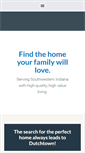 Mobile Screenshot of dutchtown-homes.com